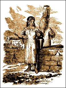 A drawing from Mark Twain's Pleasure Excursion to the Holy Land