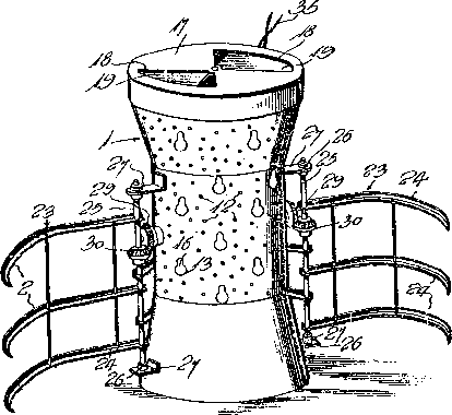 US Patent 1,392,095: Man-Catching Tank invented by Stanley Valinsky